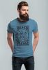 Herren T-Shirt Beach Please Surfing Surfboard Wave Welle Sommer Print Fashion Streetstyle Neverless®preview