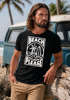 Herren T-Shirt Beach Please Surfing Surfboard Wave Welle Sommer Print Fashion Streetstyle Neverless®preview