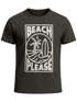 Herren T-Shirt Beach Please Surfing Surfboard Wave Welle Sommer Print Fashion Streetstyle Neverless®preview