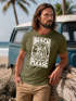 Herren T-Shirt Beach Please Surfing Surfboard Wave Welle Sommer Print Fashion Streetstyle Neverless®preview