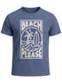 Herren T-Shirt Beach Please Surfing Surfboard Wave Welle Sommer Print Fashion Streetstyle Neverless®preview
