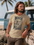 Herren T-Shirt Beach Please Surfing Surfboard Wave Welle Sommer Print Fashion Streetstyle Neverless®preview