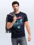 Herren T-Shirt Bedruckt Miami Beach Surfing Motiv USA Retro Automobil 80er Fashion Streetstyle Neverless®preview