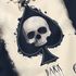 Herren T-Shirt Bedruckt Totenkopf Skull Spielkarte Pik Ass Kartenspiel Printshirt Fashion Streetstyle Neverless®preview
