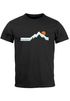 Herren T-Shirt Berg Wandern Natur Outdoor Printshirt mit Aufdruck Fashion Streetstyle Neverless®preview