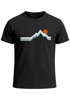 Herren T-Shirt Berg Wandern Natur Outdoor Printshirt mit Aufdruck Fashion Streetstyle Neverless®preview