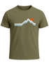 Herren T-Shirt Berg Wandern Natur Outdoor Printshirt mit Aufdruck Fashion Streetstyle Neverless®preview