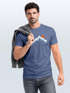 Herren T-Shirt Berg Wandern Natur Outdoor Printshirt mit Aufdruck Fashion Streetstyle Neverless®preview