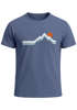 Herren T-Shirt Berg Wandern Natur Outdoor Printshirt mit Aufdruck Fashion Streetstyle Neverless®preview