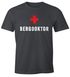 Herren T-Shirt Bergdoktor Fun-Shirt Apre Ski Party-Shirt Moonworks®preview