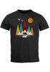 Herren T-Shirt Berge Bär Natur Polygon Outdoor Printshirt Aufdruck Wandern Männer Fashion Streetstyle Neverless®preview