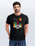 Herren T-Shirt Berge Bär Natur Polygon Outdoor Printshirt Aufdruck Wandern Männer Fashion Streetstyle Neverless®preview
