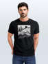 Herren T-Shirt Berge Natur Outdoor Printshirt Aufdruck Wandern Männer Fashion Streetstyle Neverless®preview