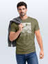 Herren T-Shirt Berge Natur Outdoor Printshirt Aufdruck Wandern Männer Fashion Streetstyle Neverless®preview