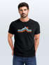 Herren T-Shirt Berge Wandern Bergmotiv Aufdruck Printshirt Gebirge Outdoor Fashion Streetstyle Neverless®preview