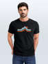 Herren T-Shirt Berge Wandern Bergmotiv Aufdruck Printshirt Gebirge Outdoor Fashion Streetstyle Neverless®preview