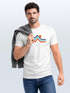 Herren T-Shirt Berge Wandern Bergmotiv Aufdruck Printshirt Gebirge Outdoor Fashion Streetstyle Neverless®preview
