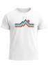 Herren T-Shirt Berge Wandern Bergmotiv Aufdruck Printshirt Gebirge Outdoor Fashion Streetstyle Neverless®preview