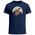 Herren T-Shirt Berge Wandern Outdoor Grafikshirt Naturmotiv Frontprint Sommer Fashion Streetstyle Neverless®preview