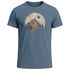 Herren T-Shirt Berge Wandern Outdoor Grafikshirt Naturmotiv Frontprint Sommer Fashion Streetstyle Neverless®preview