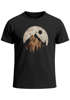 Herren T-Shirt Berge Wandern Outdoor Grafikshirt Naturmotiv Frontprint Sommer Fashion Streetstyle Neverless®preview