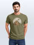 Herren T-Shirt Berge Wandern Outdoor Grafikshirt Naturmotiv Frontprint Sommer Fashion Streetstyle Neverless®preview
