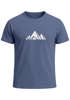 Herren T-Shirt Berge Wandern Polygon Design Print Outdoor Fashion Streetstyle Neverless®preview