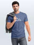 Herren T-Shirt Berge Wandern Polygon Design Print Outdoor Fashion Streetstyle Neverless®preview