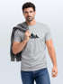 Herren T-Shirt Berge Wandern Polygon Design Print Outdoor Fashion Streetstyle Neverless®preview