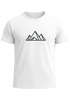 Herren T-Shirt Berge Wandern Polygon Design Print Outdoor Fashion Streetstyle Neverless®preview