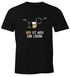 Herren T-Shirt Bier ist auch eine Lösung Spruch Fun-Shirt Moonworks®preview