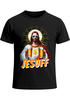 Herren T-Shirt Bier Jesus Partyshirt Alkohol Fasching Karneval Outfit Männer Funshirt Moonworks®preview