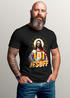 Herren T-Shirt Bier Jesus Partyshirt Alkohol Fasching Karneval Outfit Männer Funshirt Moonworks®preview
