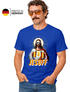 Herren T-Shirt Bier Jesus Partyshirt Alkohol Fasching Karneval Outfit Männer Funshirt Moonworks®preview