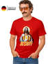 Herren T-Shirt Bier Jesus Partyshirt Alkohol Fasching Karneval Outfit Männer Funshirt Moonworks®preview
