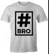 Herren T-Shirt Bro Brother Hashtag Moonworks®preview