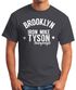 Herren T-Shirt Brooklyn New York Iron Mike Tyson Boxing Gym Fun-Shirt Moonworks®preview