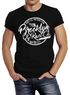 Herren T-Shirt Brooklyn Race Motorcycle Vintage Watercolor Slim Fit Neverless®preview