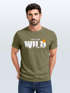 Herren T-Shirt Brustprint Bedruckt Into the Wild Schriftzug Outdoor Fashion Streetstyle Grafik-Shirt Neverless®preview