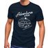 Herren T-Shirt Bus Retro Abenteuer Adventures Ahead Moonworks®preview