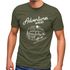 Herren T-Shirt Bus Retro Abenteuer Adventures Ahead Moonworks®preview