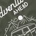 Herren T-Shirt Bus Retro Abenteuer Adventures Ahead Moonworks®preview