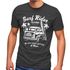 Herren T-Shirt Bus Surfing Retro Slim Fit Neverless®preview