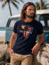 Herren T-Shirt California Los Angeles Surfing Motiv Sommer Fashion USA Streetstyle Print Aufdruck Neverless®preview