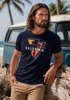 Herren T-Shirt California Los Angeles Surfing Motiv Sommer Fashion USA Streetstyle Print Aufdruck Neverless®preview