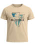 Herren T-Shirt California Los Angeles Surfing Motiv Sommer Fashion USA Streetstyle Print Aufdruck Neverless®preview