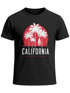 Herren T-Shirt California Palmen Santa Monica Beach Sommer Sonne Fashion Streetstyle Neverless®preview