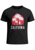 Herren T-Shirt California Palmen Santa Monica Beach Sommer Sonne Fashion Streetstyle Neverless®preview