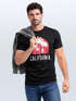 Herren T-Shirt California Palmen Santa Monica Beach Sommer Sonne Fashion Streetstyle Neverless®preview