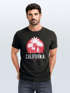 Herren T-Shirt California Palmen Santa Monica Beach Sommer Sonne Fashion Streetstyle Neverless®preview